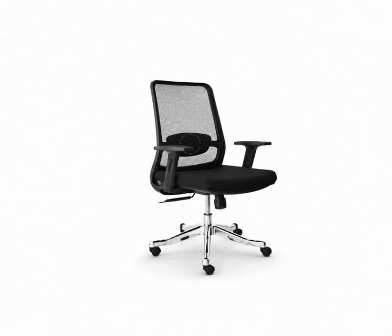Image 3 for Orion MB Black Office Chair (PM)