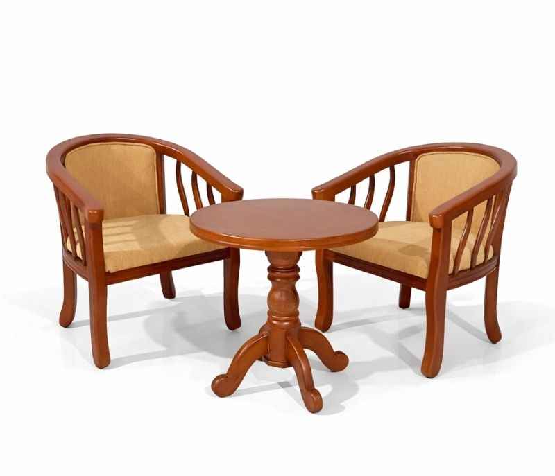 Coffee Chair (2 PCS)+ Coffee Table (WH OTD)