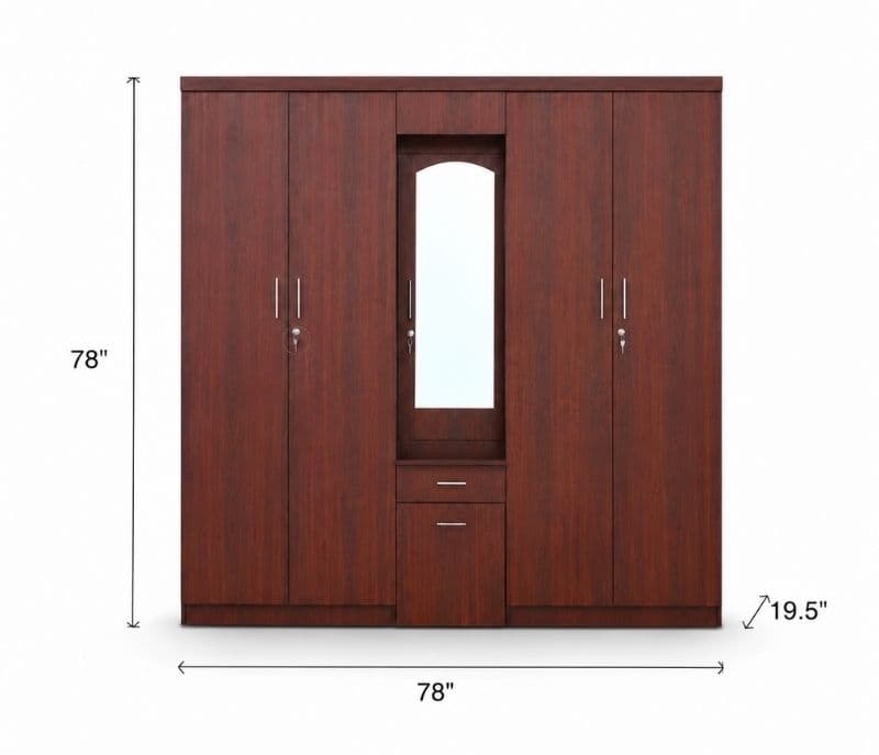 Image 9 for 5 Door Wardrobe (OWD)