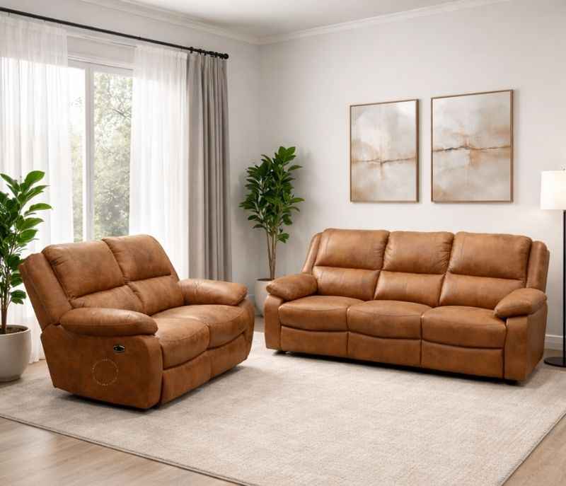 Frankfurt Recliner 3 +2 motorised recliner (EC OTD)