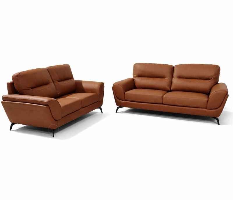 Image 4 for JH 317 Sofa (Tan) 3+2 Seater Body Touch Leather