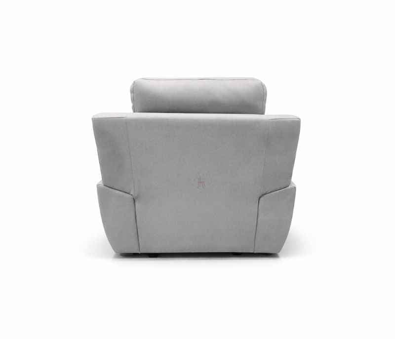 Image 14 for Atlas Comfort Sofa 3+2+1 Seater Velvet Suede Fabric  (Light Grey)