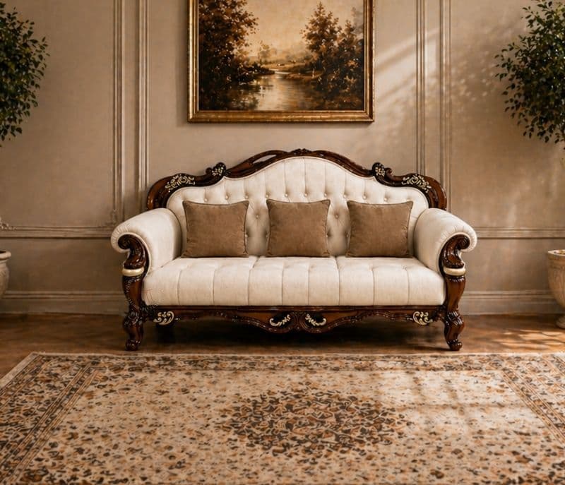 Image 8 for Cairo Carving Sofa Set 3+2+2+CT (RCH SF) (RIC) (OWD)