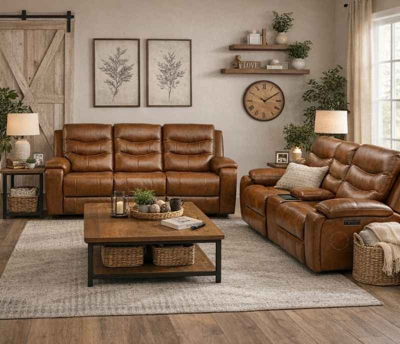 Manwah U70731M 3+2 Motor Recliner (KORA)