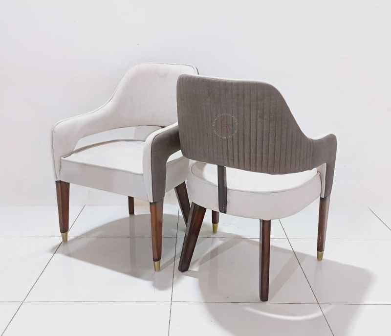 Image 5 for Groove Handle Dining Set 1+6 Marble Top (CP OTD)