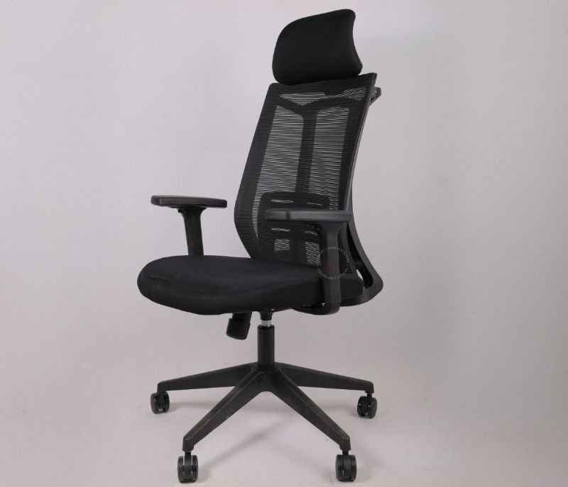 Image 5 for Twister HB Black Ergonomic High-Back Mesh Office Chair  Adjustable Height  Revolving Study Work from Home Chair (WFH)/Computer Desk Chair  Back Lumbar Support  Ergonomic Chair  Tilting  Arm Support
