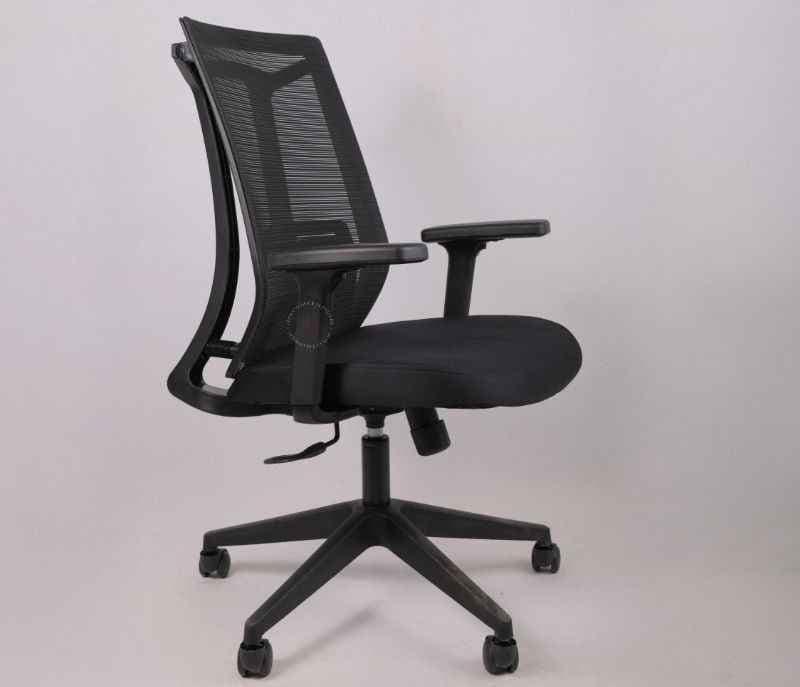 Image 2 for Twister MB Black Ergonomic High-Back Mesh Office Chair  Adjustable Height  Revolving Study Work from Home Chair (WFH)/Computer Desk Chair  Back Lumbar Support  Ergonomic Chair  Tilting  Arm Support