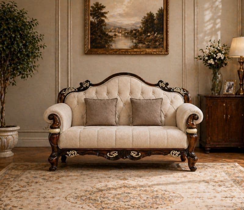 Cairo Carving Sofa Set 3+2+2+CT (OWD)