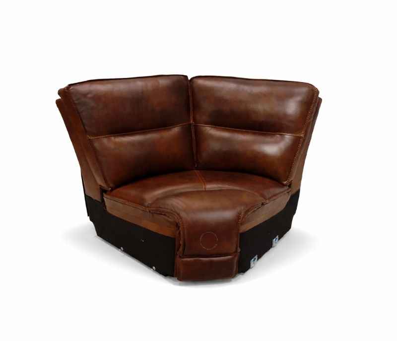 Image 14 for UX-Series 7004 Modern 3+2+1 Leather Sofa Set with Archtectural Metal Base (EC)