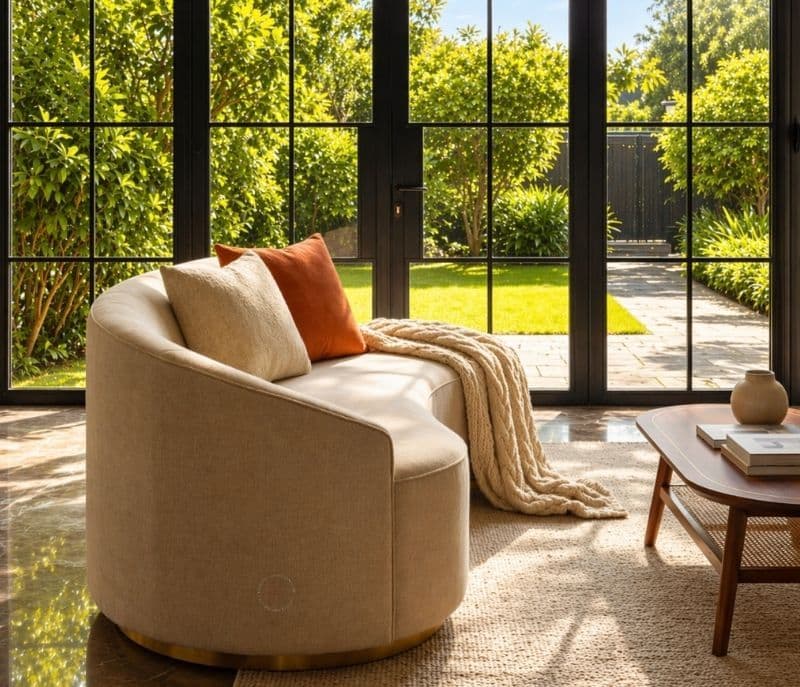 Image 7 for Osbert Premium Curved Sofa