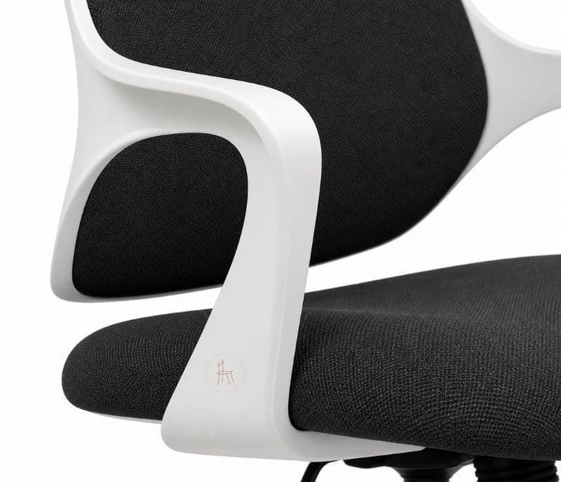 Image 6 for Mono White Office Chair (PM)