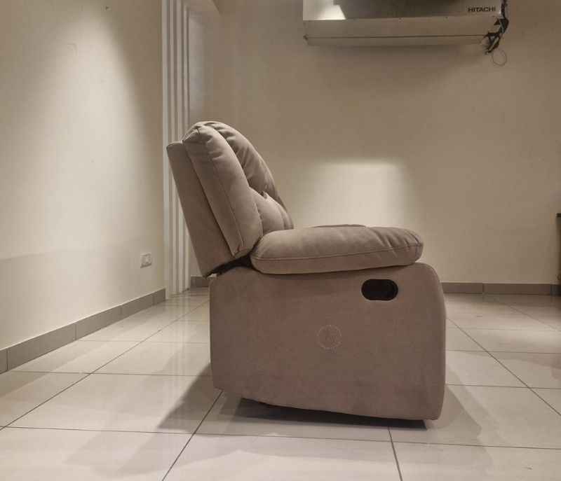 Image 15 for JHR195 - 59929 3+2 Manual Recliner Velvet Suede Fabric  (SKN)