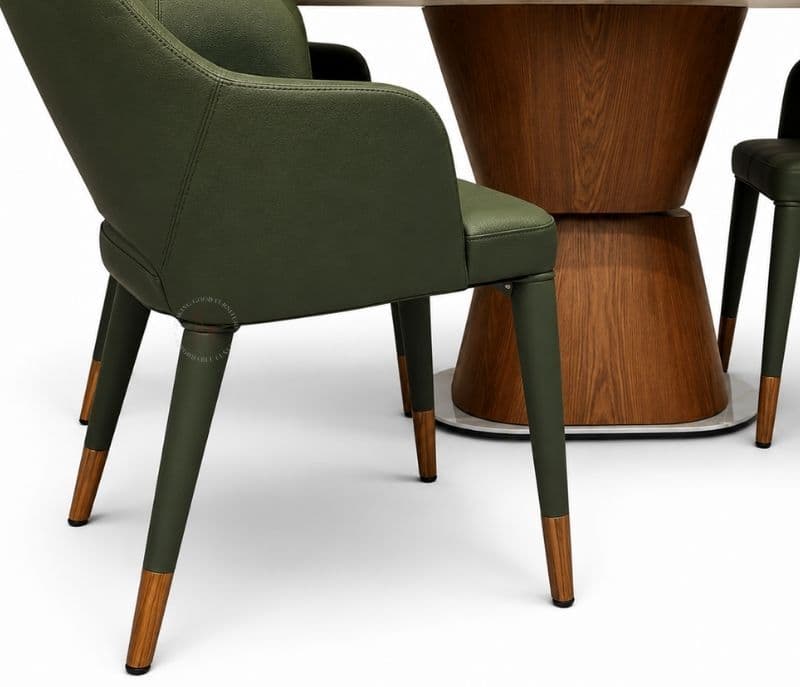 Image 7 for Dining table 4+1 - 1004/CL 1051 Marble Top (CP)