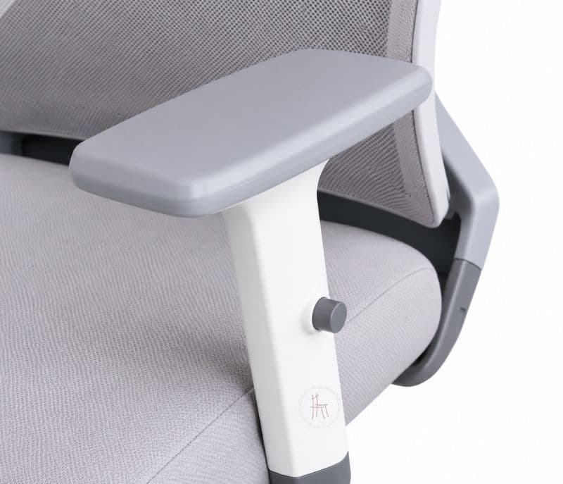 Image 7 for Virgo White Office Chair (PM)