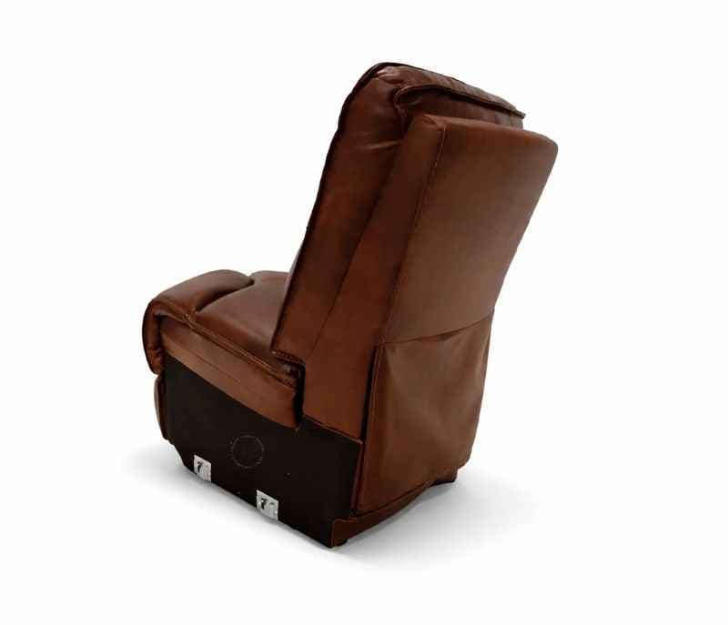 Image 33 for UX-Series 7004 Modern 3+2+1 Leather Sofa Set with Archtectural Metal Base (EC)