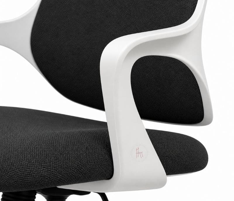Image 7 for Mono White Office Chair (PM)