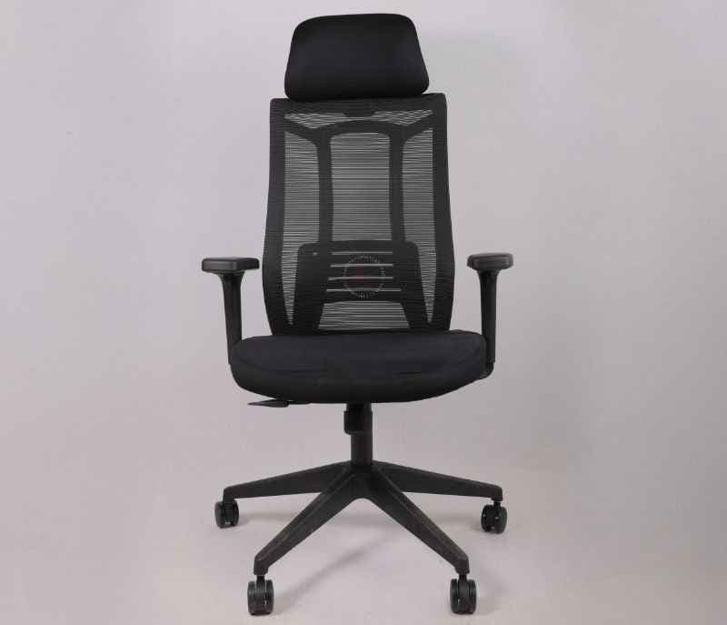 Image 3 for Twister HB Black Ergonomic High-Back Mesh Office Chair  Adjustable Height  Revolving Study Work from Home Chair (WFH)/Computer Desk Chair  Back Lumbar Support  Ergonomic Chair  Tilting  Arm Support