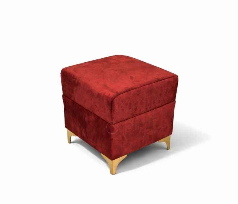 Image 12 for New Oreo Sofa 3+2+2 Puffy+Center Table With Glass Velvet Fabric  (EC)(HYD)