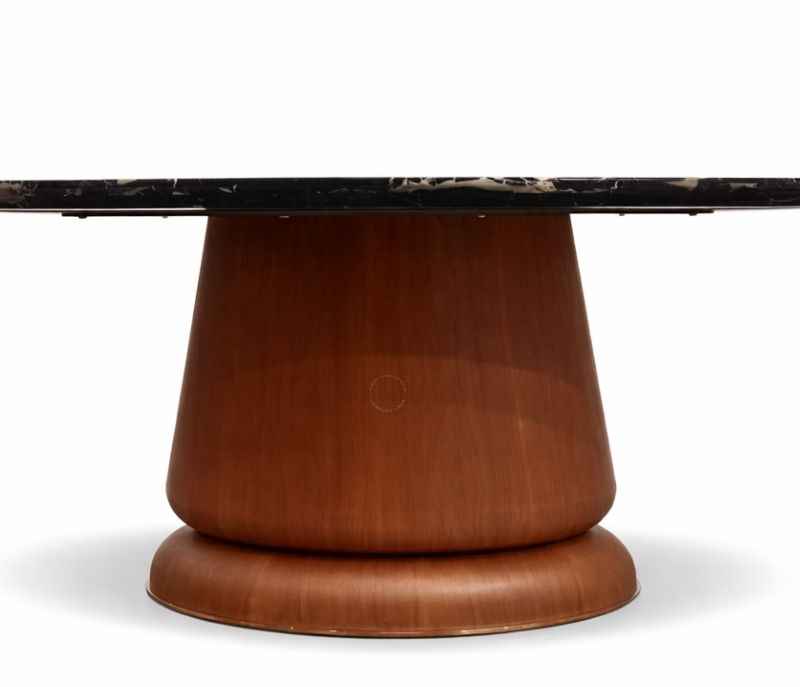 Image 19 for Dining Set 1+8 Seater (2310/824) Wood Marble Top (Size - 7.3×3.8) & Leatherette (CP OTD)