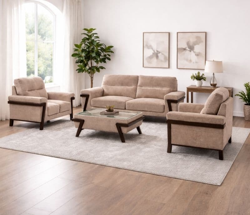7 star Nexa sofa 3+2+D+Central Table (BTM)(EC)(WF)(HYD) BS-(CP)