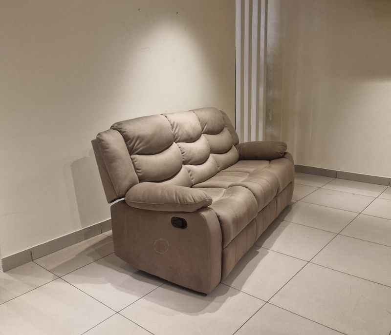Image 10 for JHR195 - 59929 3+2 Manual Recliner Velvet Suede Fabric  (SKN)