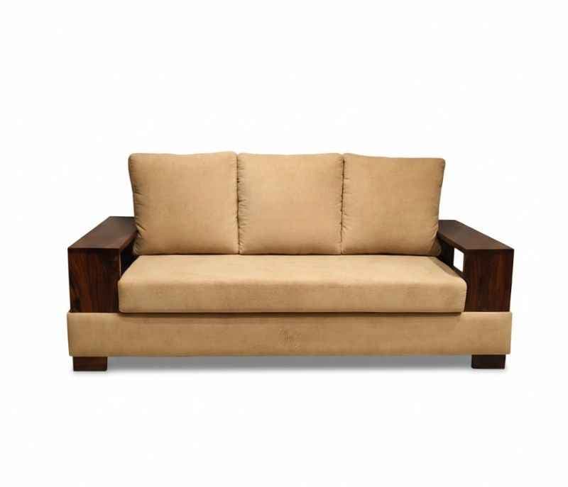Image 6 for Box 3+2 Living Sofa Set with Divider Suede Velvet Fabric (BSK)(HYD)(WF)