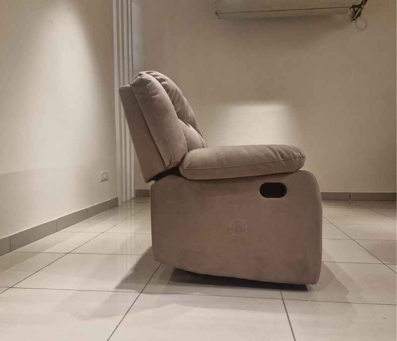 Image 12 for JHR195 - 59929 3+2 Manual Recliner Velvet Suede Fabric  (SKN)