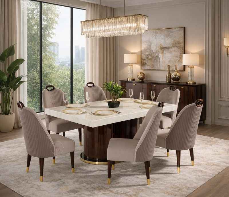 Gola Handle 1+6 Dining Set (OWD)