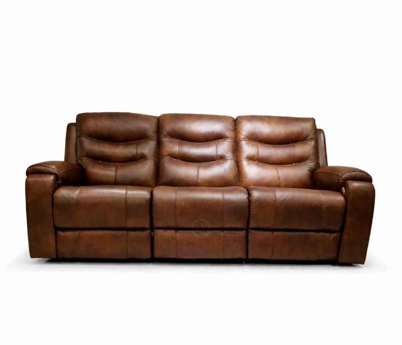 U70731HM  Manva 3MR+2MR+1M Power Recliner Leather Fabric (CP)