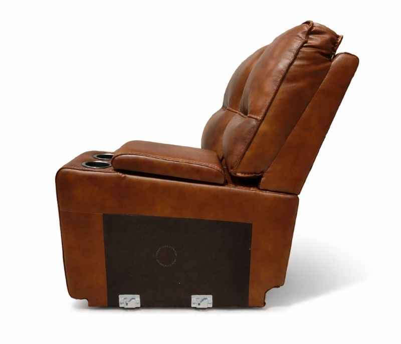 Image 20 for UX-Series 7004 Modern 3+2+1 Leather Sofa Set with Archtectural Metal Base (EC)