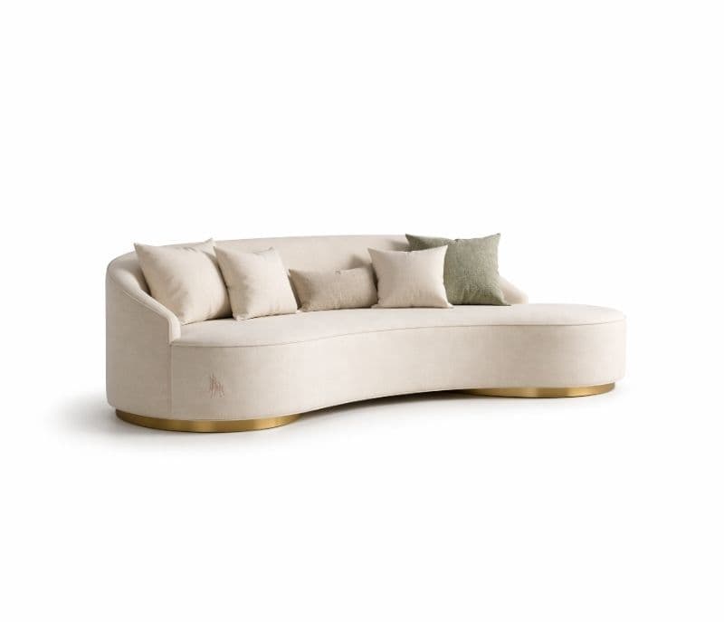Image 9 for Osbert Premium Curved Sofa