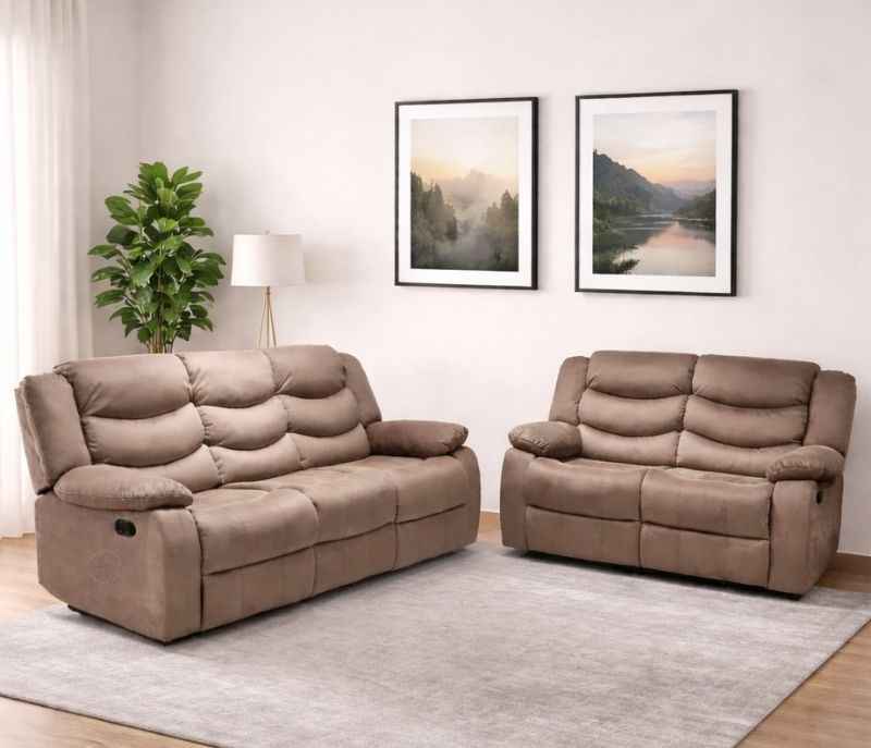 JHR195 - 59929 3+2 Manual Recliner (SKN)