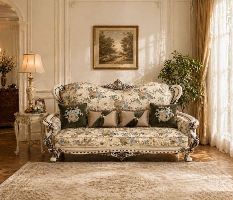 White House Sofa Set 3+2+2+D+CT (OWD)