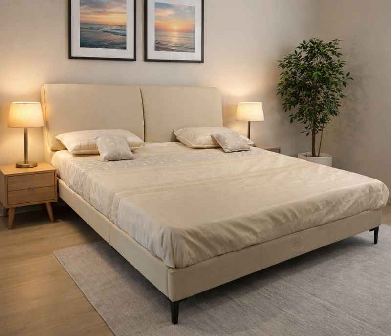 K07 King Size Bed Without Storage (HYD)