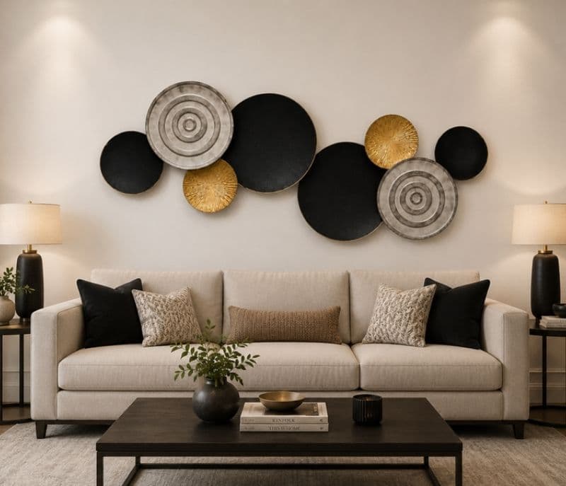 1585AB Metal Wall Art
