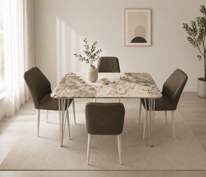 Imported Dining Set-P132-9631 Table/172 Chair