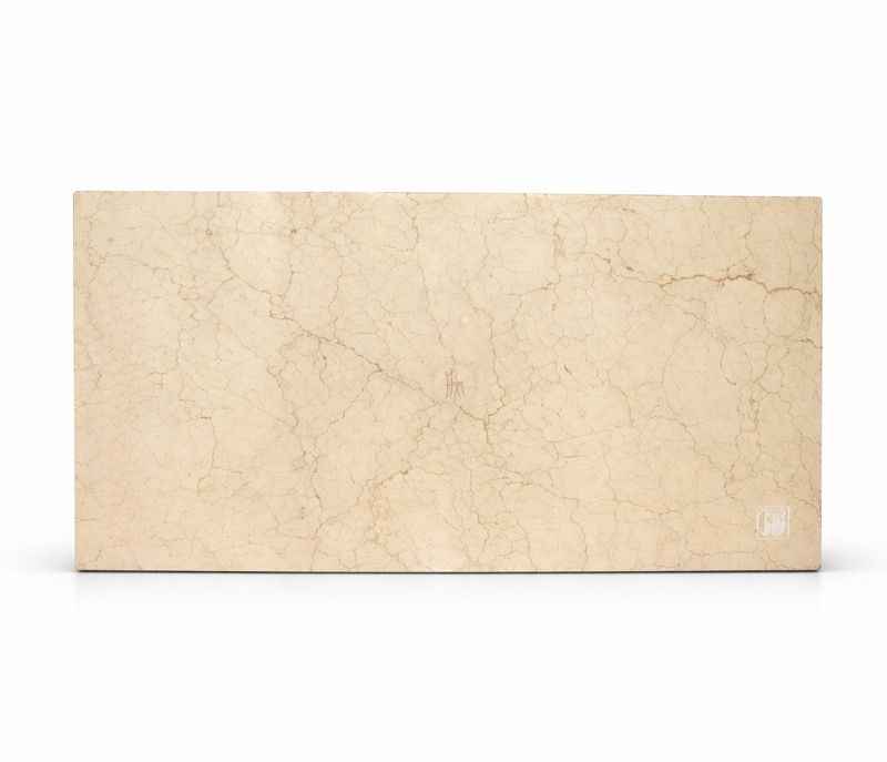 ROSE -1/A Marble Only With PU Coating And Bullnose Edge For Dining Table (RMR)