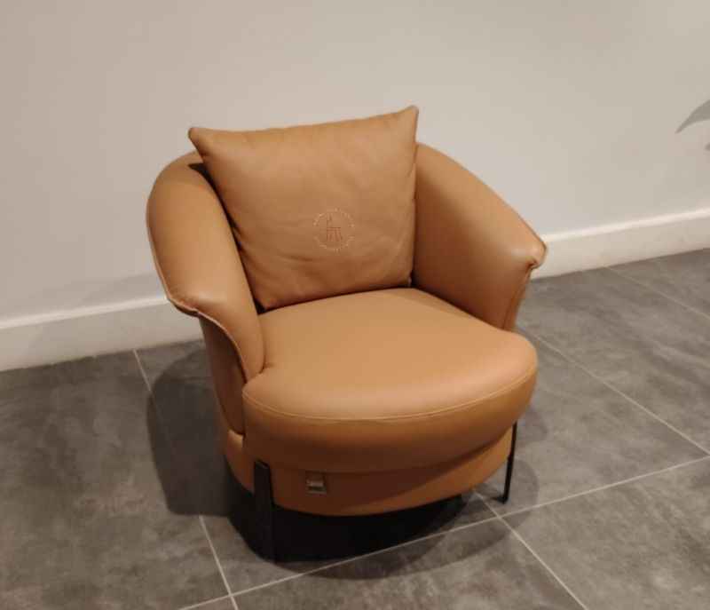 Image 2 for F-19221 TAN Chair Single Seater (HYD OTD)