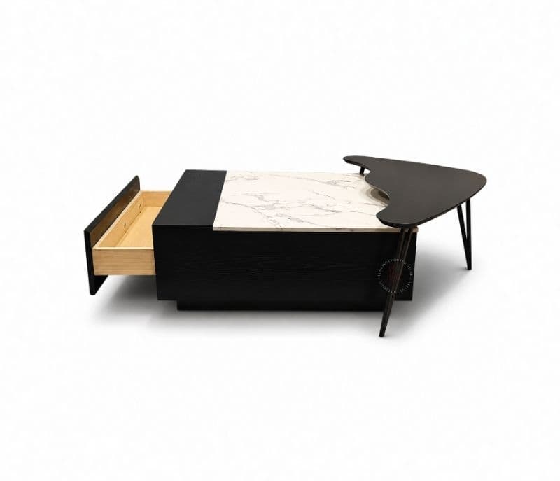 Image 5 for Centre Table -A185 Marble Top & Wooden base (CP OTD)