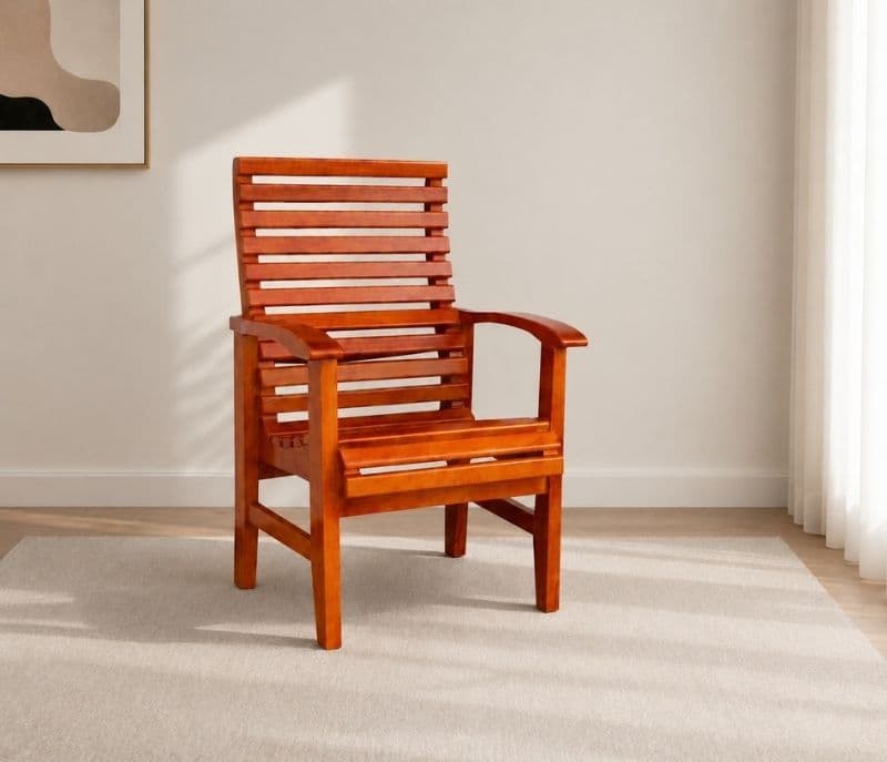 Arena Chair Solid Rubber Wood (ZAM) (OWD)