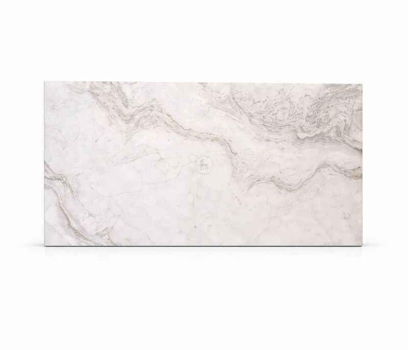 VKAS Marble Only With PU Coating And Bullnose Edge For Dining Table (RMR)