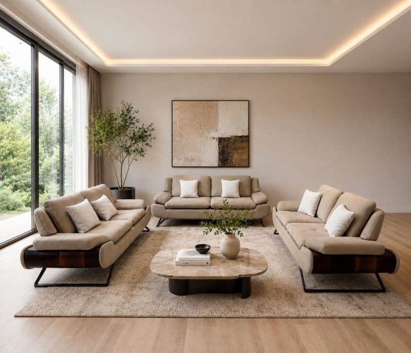 Calvin Sofa Set 3+2+2  (OWD)