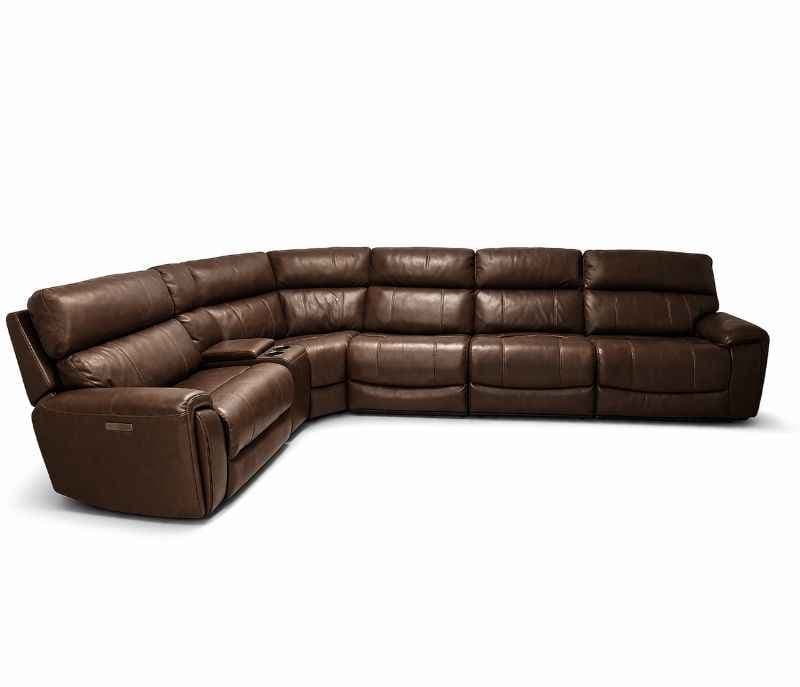 Image 5 for U70675HM Recliner Leather Corner Sofa (HYD OTD)