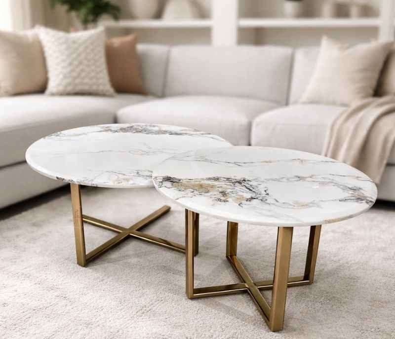 40844 (H086) 1+1 Marble Top (SV)