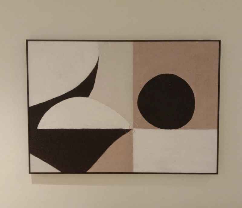 Image 3 for 70X100 CM Hardbord Frame Modern Art Print