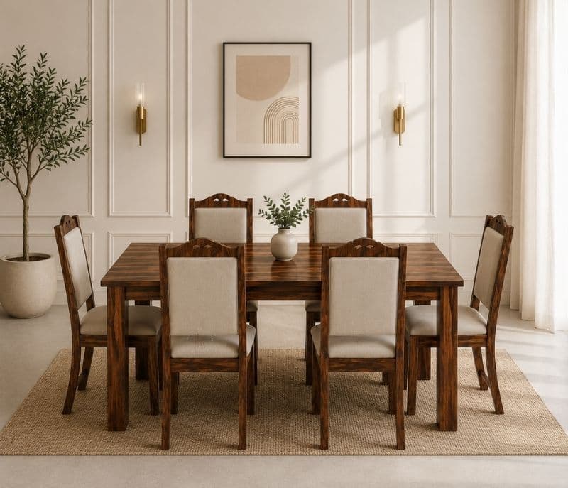 Image 1 for Sana Dining Set 6 Seater (WI_PKU)