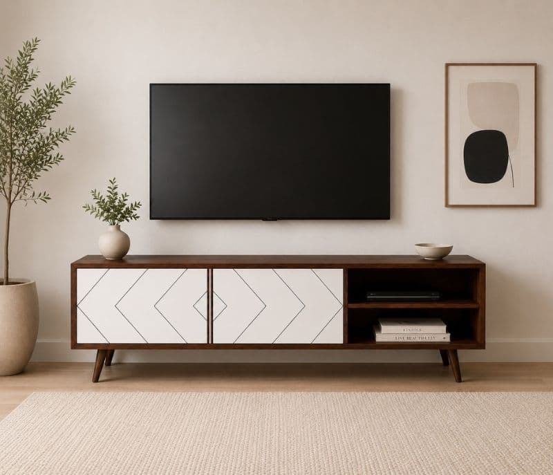 Bounty TV Unit Sheesham Wood (WI)