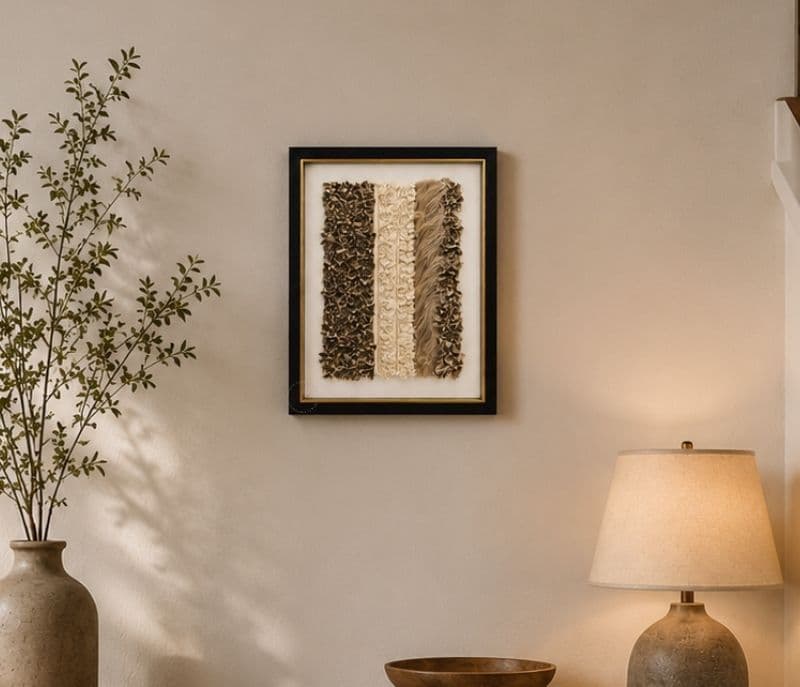Woven Whisper Wall Frame