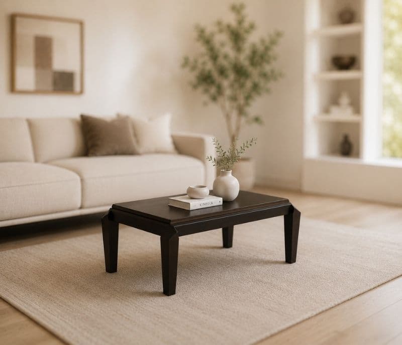 Naomi Center Table Solid Rubber Wood (ZAM) (OWD)