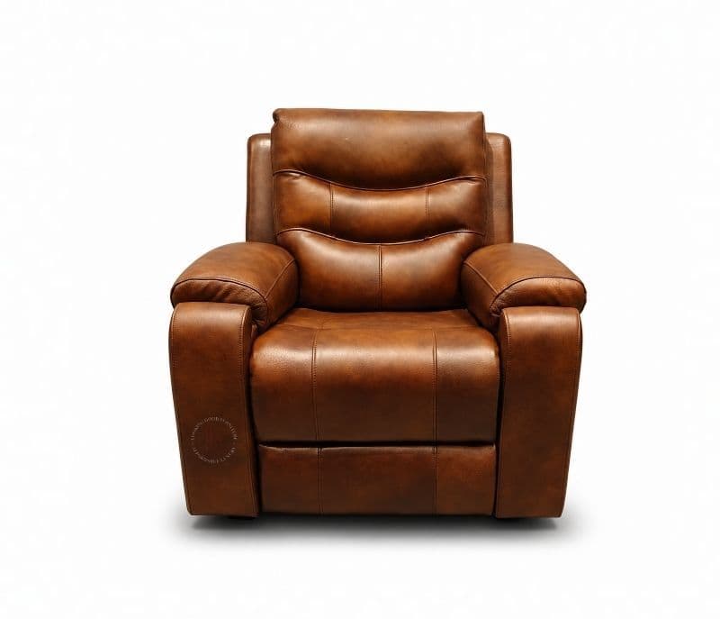 Image 10 for Recliner Single Seater Body Touch Leather (70731) (CP)(BWD)